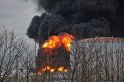 Explosion Feuer Shell Godorf Fotos Mel P030